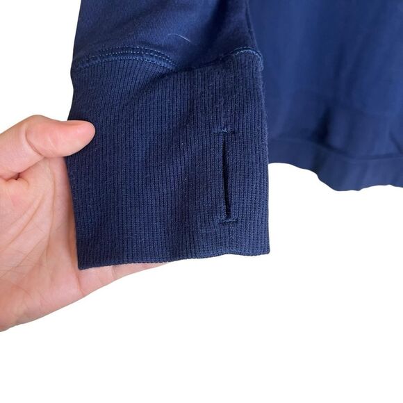 Active life navy modal blend long sleeve shirt - Picture 7 of 9